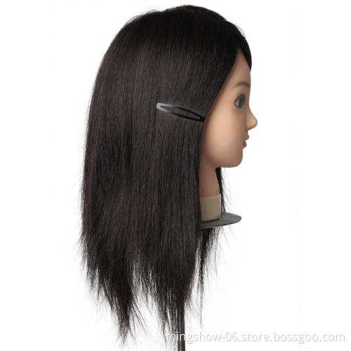 Professional Hair Hairdressing Training Practice Mannequin Practice Head Salon Women Hairdresser Styling Head Mold Training